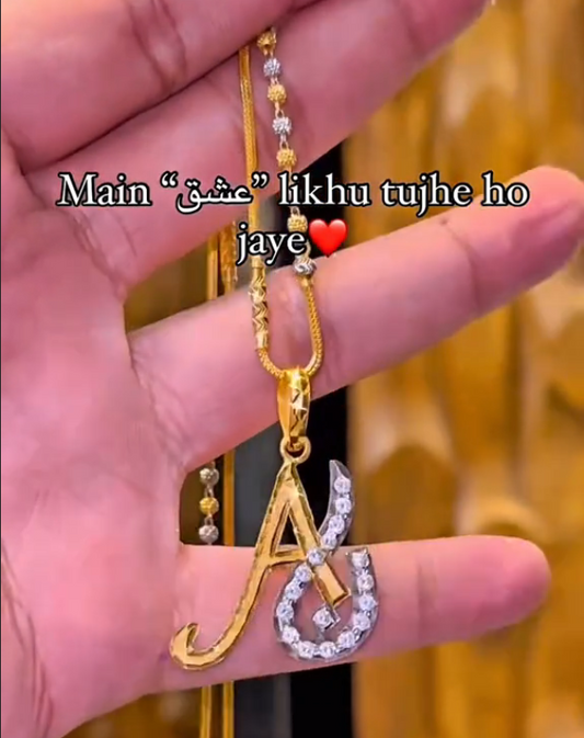 Custom inital Necklace