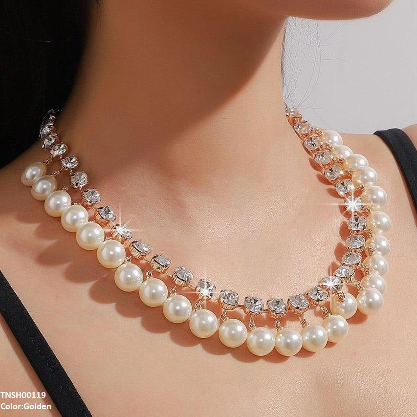 Pearl Beads  Necklace
