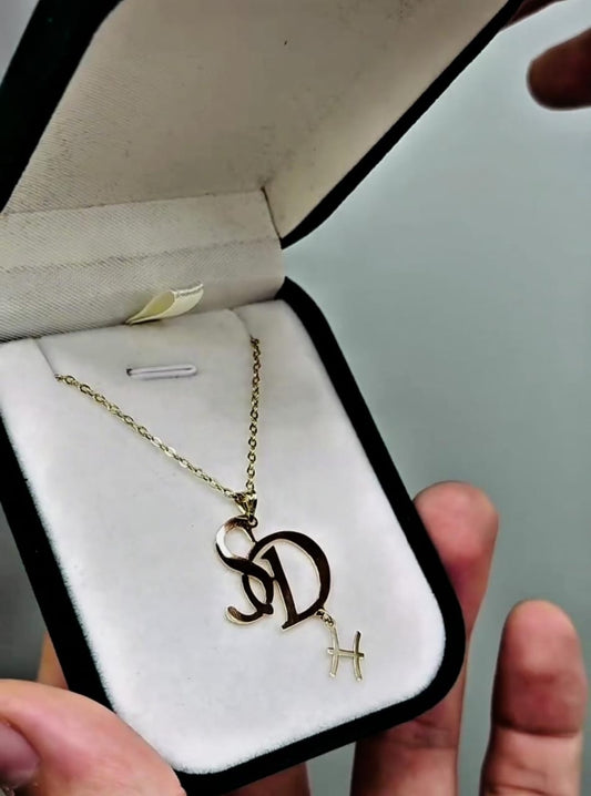 Customized Alphabet Necklace